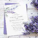 Search for lavender and green wedding invitations Watercolor