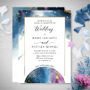 Search for aqua blue wedding invitations Watercolor floral