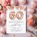 Search for balloons birthday invitations Sixty