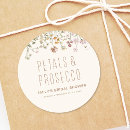 Search for bridal shower stickers Botanical