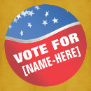 Search for campaign stickers Vote