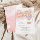 Search for hot air balloon invitations Gold