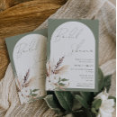 Search for bridal shower invitations Bohemian