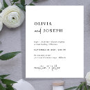 Search for budget wedding invitations Minimalist