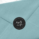 Search for happily ever after stickers Black and white