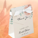 Search for bridal shower favor boxes Eucalyptus