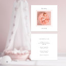 Search for birth announcement cards Minimalist