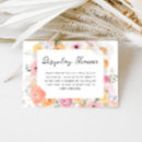 Search for floral enclosure cards Elegant
