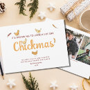Search for funny chicken christmas cards Chickmas