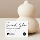 Search for for your support thank you cards Logo branding