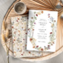 Search for purple butterfly wedding invitations Whimsical wildflowers