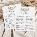 Search for woodland baby shower games Bear