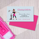 Search for cleaning girl business cards Maid
