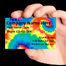 Search for tie dye business cards Modern