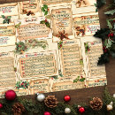 Search for sheet music tissue paper Christmas carols