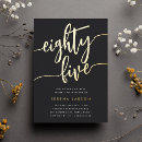 Search for 85th birthday invitations Chic