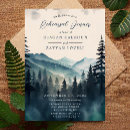 Search for mountain rehearsal dinner invitations Watercolor