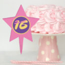 Search for sweet 16 cake toppers Pink