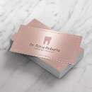 Search for rose gold metal business cards Modern