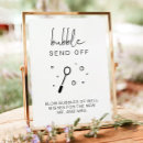 Search for bubble wedding signs Black and white