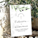 Search for catholic confirmation invitations Watercolor