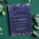 Search for glamorous invitations Navy blue