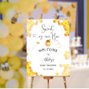Search for bee welcome signs Watercolor