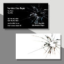Search for auto glass business cards Automotive