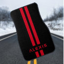 Search for black and red car floor mats Racing