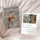 Search for senior graduation announcement cards 3 photo collage