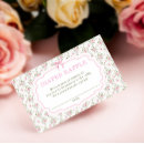 Search for diaper raffle enclosure cards Coquette