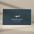 Search for trumpet music business cards Modern