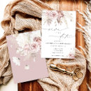 Search for dusty rose wedding save the dates Boho