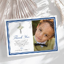 Search for blue and silver thank you cards Baptism