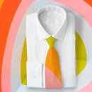 Search for orange and teal ties Retro