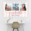 Search for rose gold banners Graduation