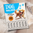 Search for dog walking flyers Professional