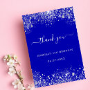 Search for glitter thank you cards Silver