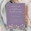 Search for purple and orange baby shower invitations Gender neutral