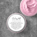Search for bath and body labels Black and white