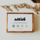 Search for black attire invitations Color palette