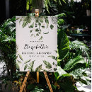 Search for tropical bridal shower welcome signs Greenery