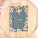 Search for turquoise quinceanera invitations Gold