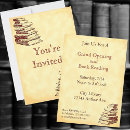 Search for reading club invitations Vintage