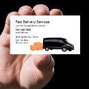 Search for delivery service business cards Courier