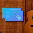 Search for music promotion business cards Guitarist