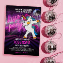 Search for dance birthday invitations Disco birthday party