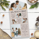 Search for trifold holiday cards Year full of memories