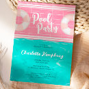 Search for pool sweet 16 invitations Fun pool paty