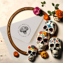 Search for dia de los muertos Floral skull